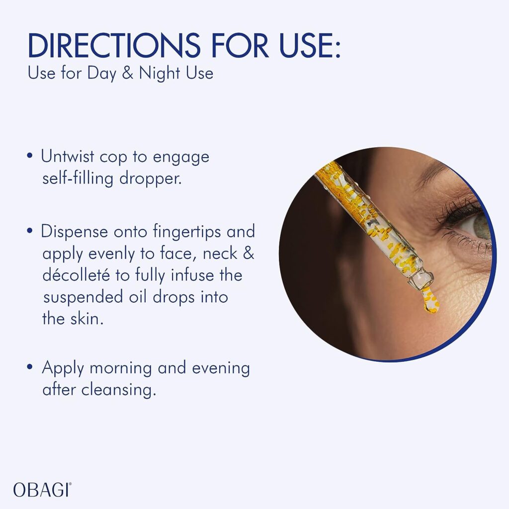 Obagi Daily Hydro-Drops Hydrating Facial Serum for Dry Skin, 1 fl oz