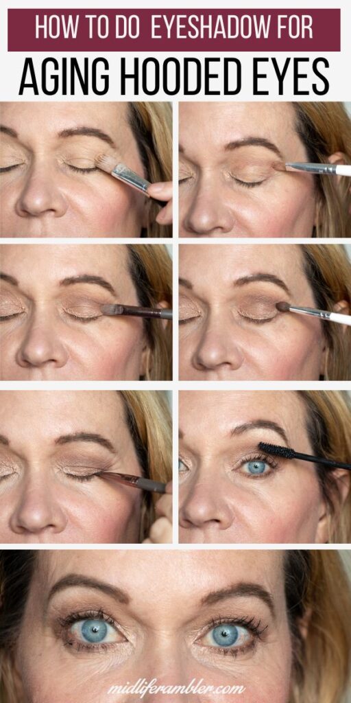 Makeup For Droopy Eyes Over 50