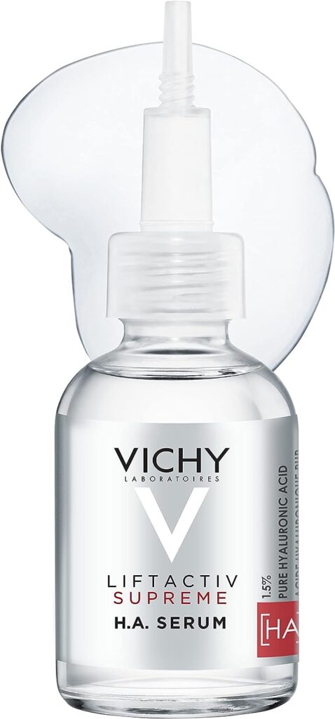 Vichy LiftActiv Supreme 1.5% Hyaluronic Acid Face Serum  Wrinkle Corrector, Anti Aging Serum For Face To Reduce Wrinkles, Plump,  Smooth, Suitable For Sensitive Skin