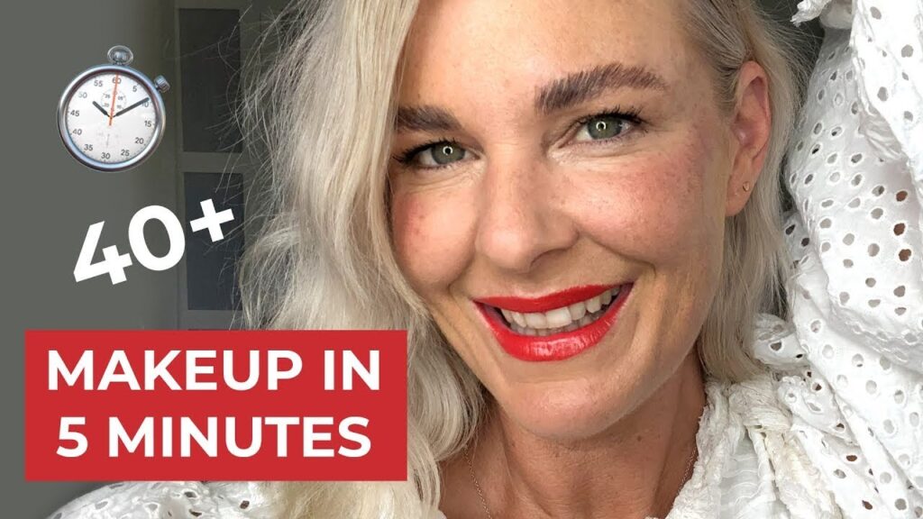 5 Minute Makeup For Over 40